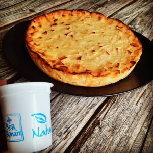 flan pommes yaourt